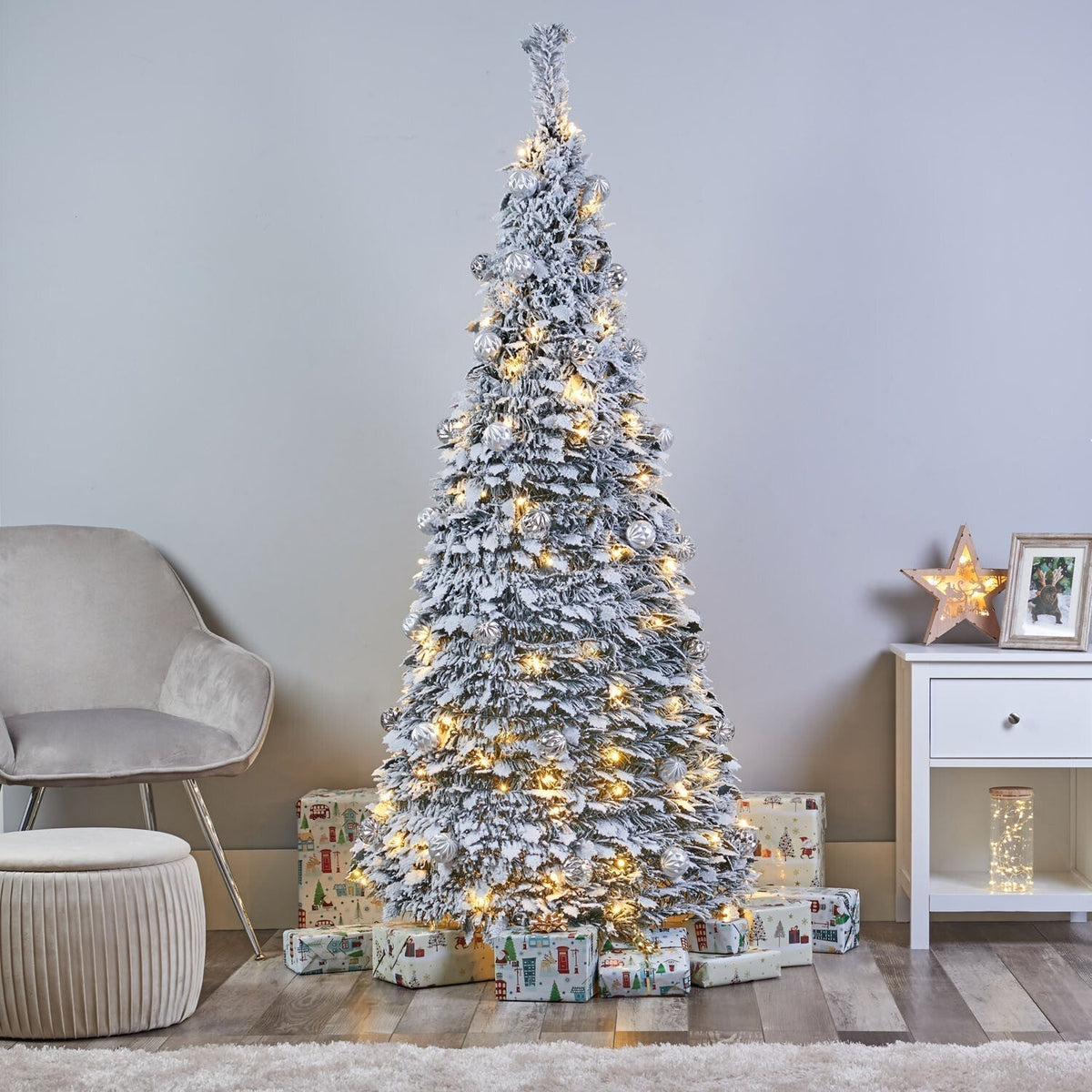 🎄 Árvore de Natal Deluxe 1,80m com Luzes Integradas (Pop-Up) montagem rápida