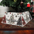 Saia Árvore de Natal Base PVC Encaixe 55x42x25cm