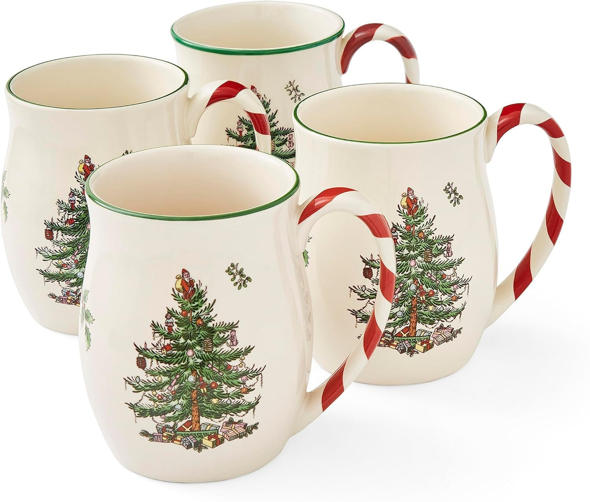 Kit Canecas Árvore de Natal - 400 ml