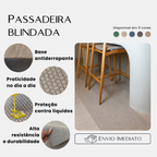PASSADEIRA BLINDADA TRAMA MODELO CINZA