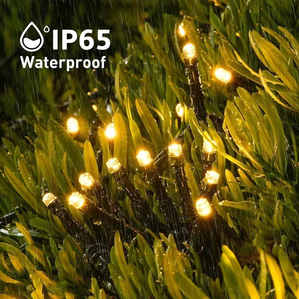 Luzes de Fadas Natalinas IP65 - Encanto e Magia em 50m