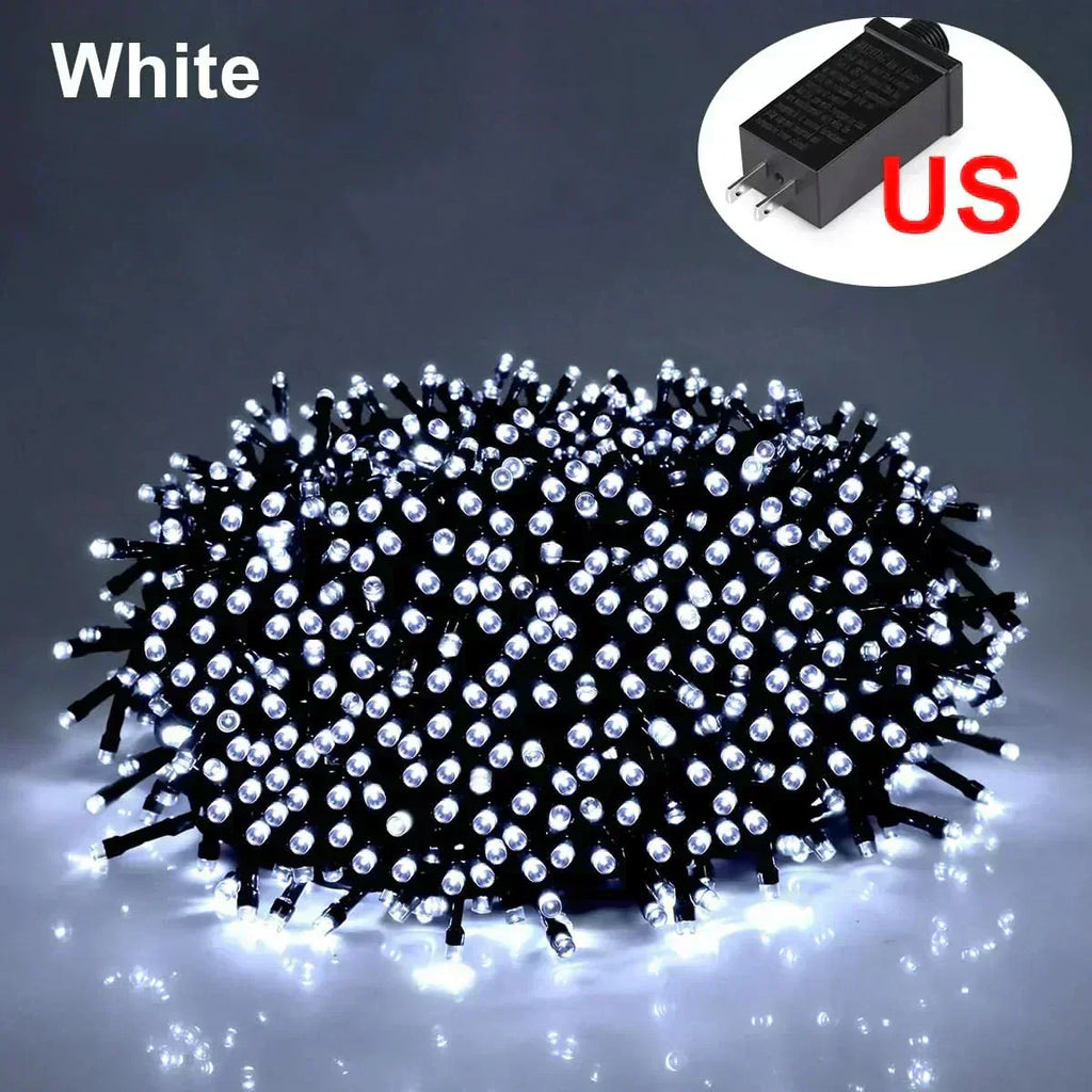 Luzes de Natal LED Impermeáveis - Encanto e Magia