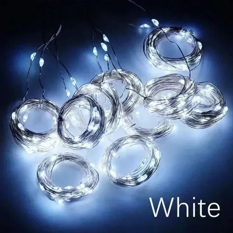 Cortina de Luzes LED Natalinas - Magia e Encanto em Sua Casa