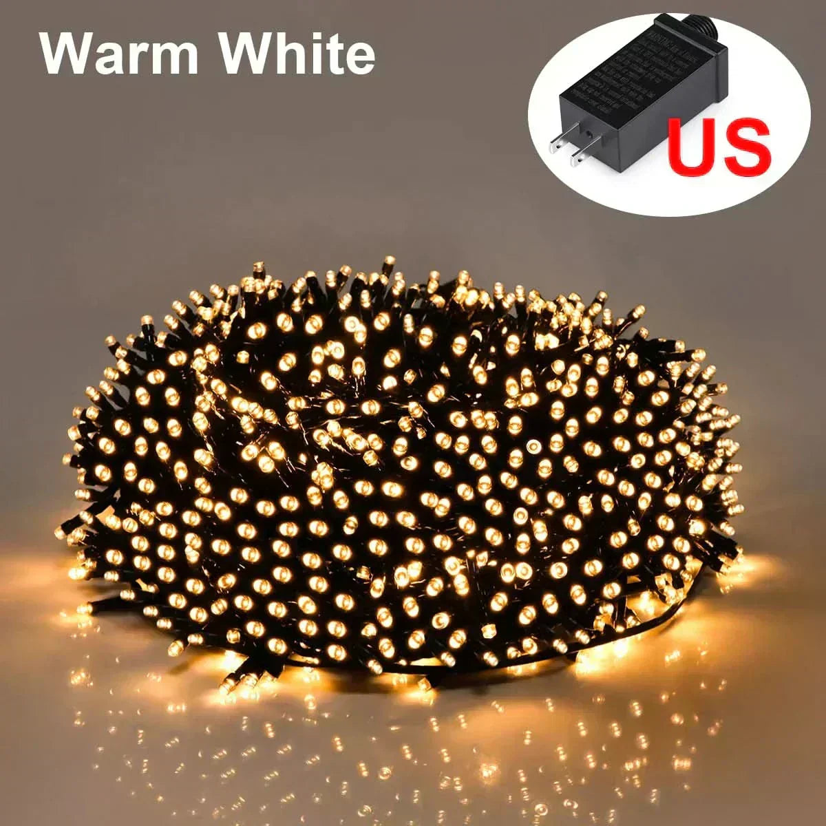 Luzes de Natal LED Impermeáveis - Encanto e Magia