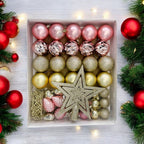 Kit 38 Peças Conjunto de Enfeites Decorativo