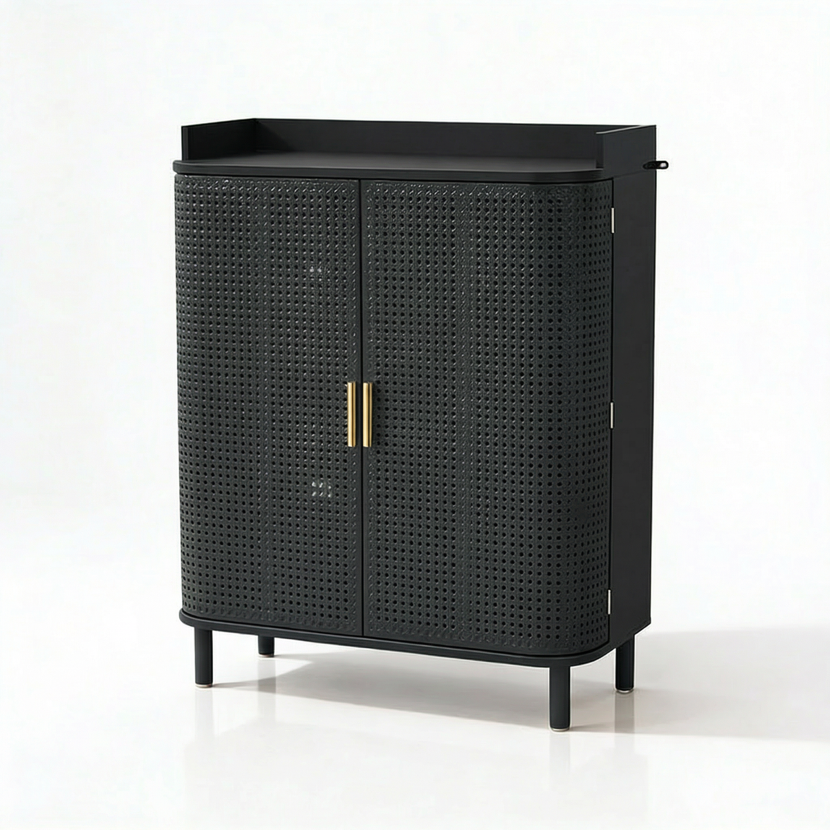 Sapateira Compacta Rattan Respirável