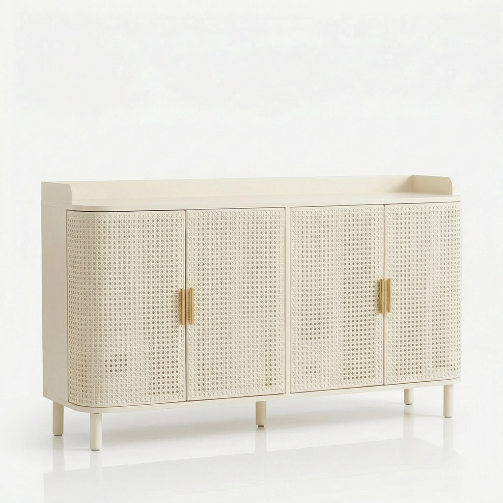 Sapateira Compacta Rattan Respirável