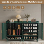 Sapateira Compacta Rattan Respirável