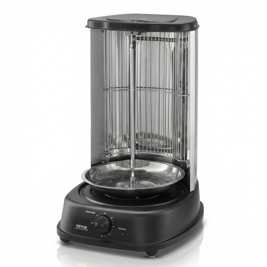 Grill Vertical Elétrico Giratório