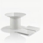 Mesa Expansível Oval Adapt em MDF