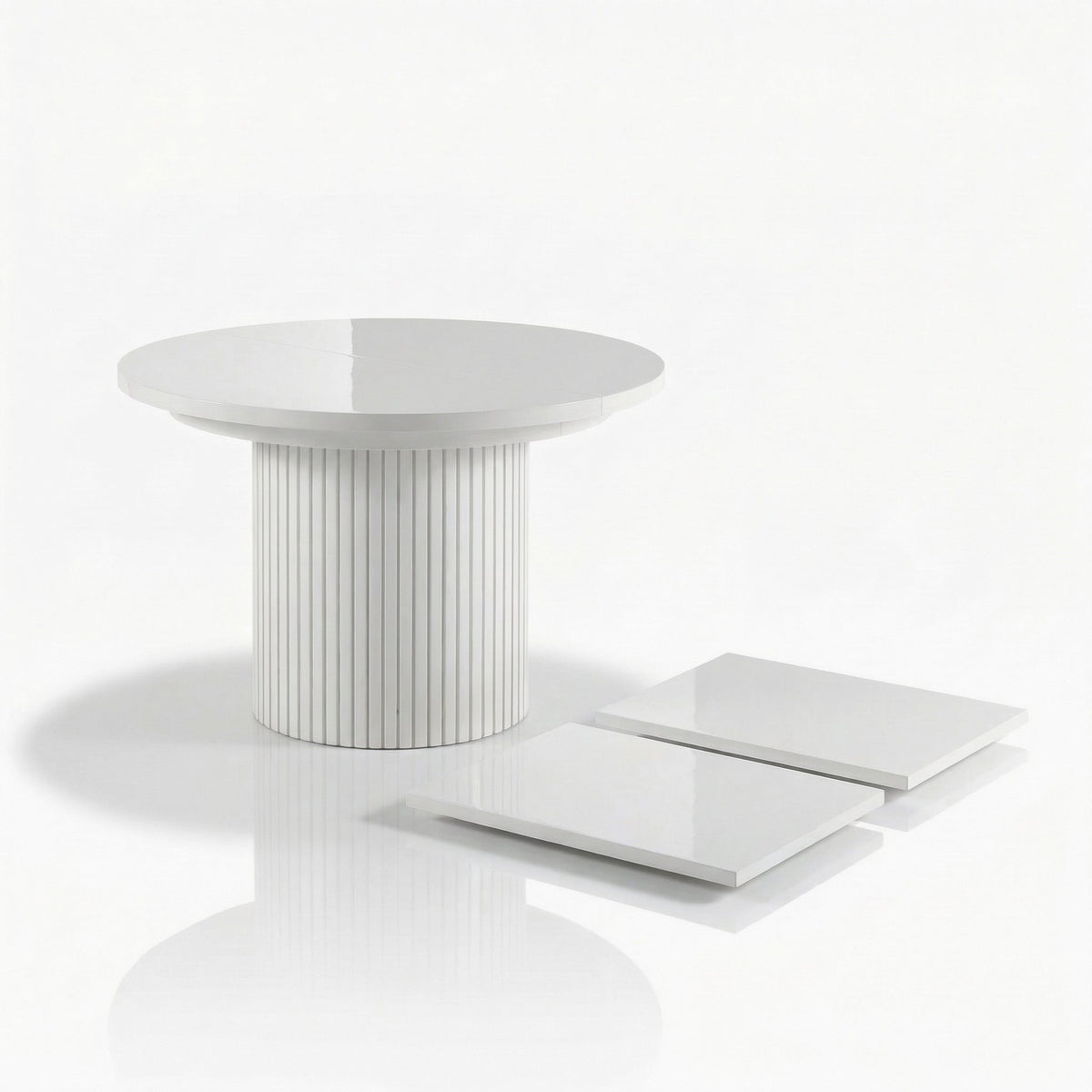 Mesa Expansível Oval Adapt em MDF