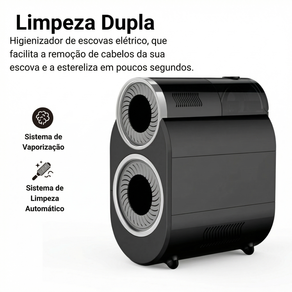 Higienizador de Escovas à Vapor