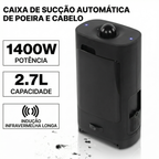 Lixeira Aspiradora Automática - Bivolt, 1400W, 2.7L