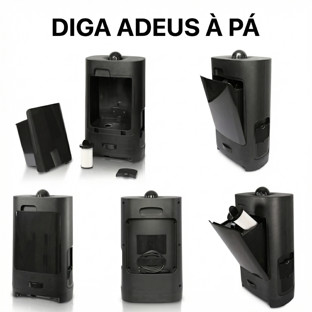 Lixeira Aspiradora Automática - Bivolt, 1400W, 2.7L