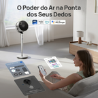 Ventilador TurboWind Wifi + IA Movimento