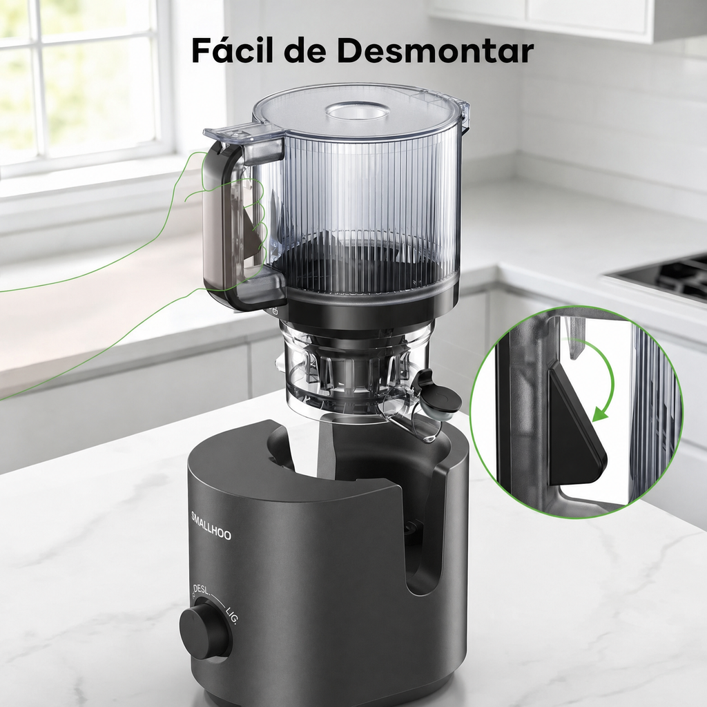 Extrator de Suco Cold Press - Bivolt