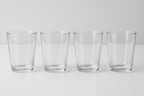 Conjunto 4 Copos Americanos Vidro - 250ml Básico