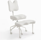 Cadeira ergonômica com pernas cruzadas para escritório em casa
