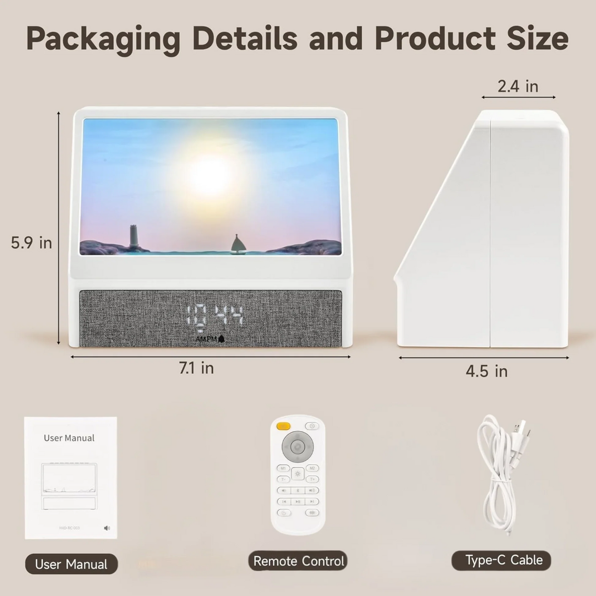 SOLUME™ – Luz de despertar ao nascer do sol