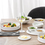 Conjunto de Jantar para 2 Pessoas - La Boule 7 Peças Branco