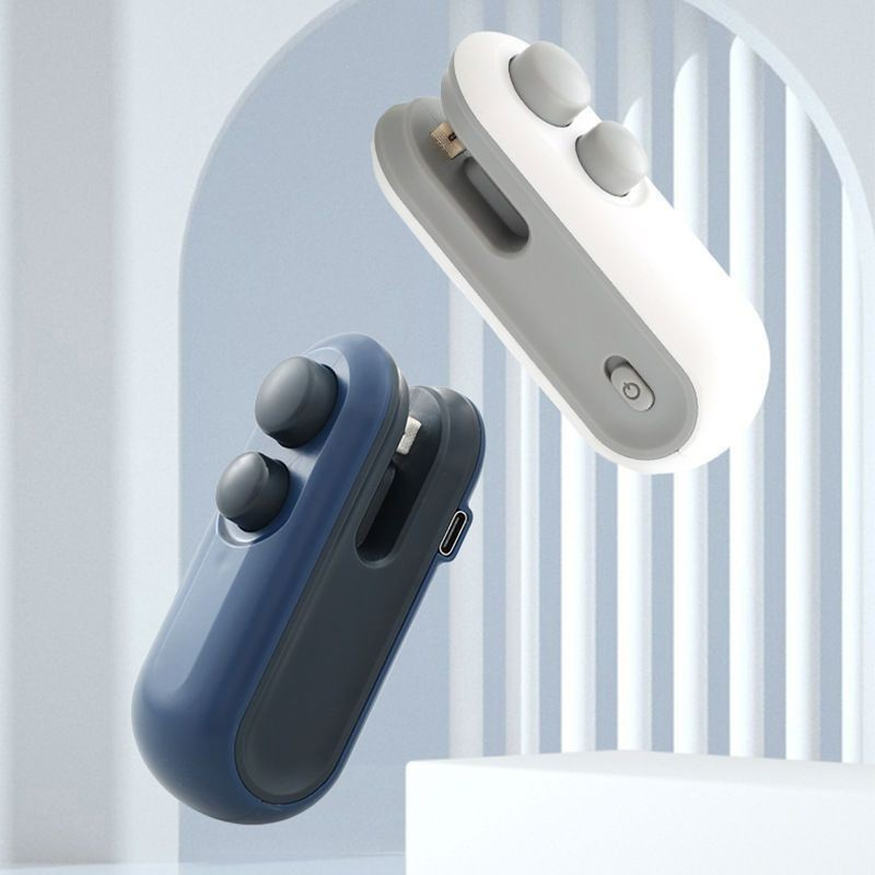 Mini Seladora Recarregável para Embalagens – Mantenha Seus Alimentos Frescos por Muito Mais Tempo