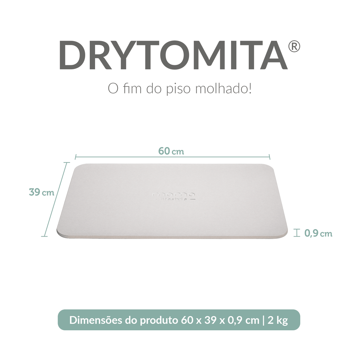 Tapete para banheiro Dritomita | Dedock