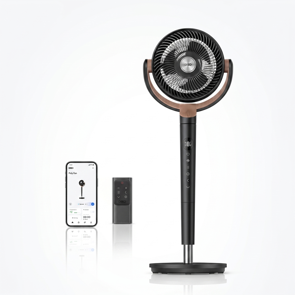 Ventilador TurboWind Wifi + IA Movimento