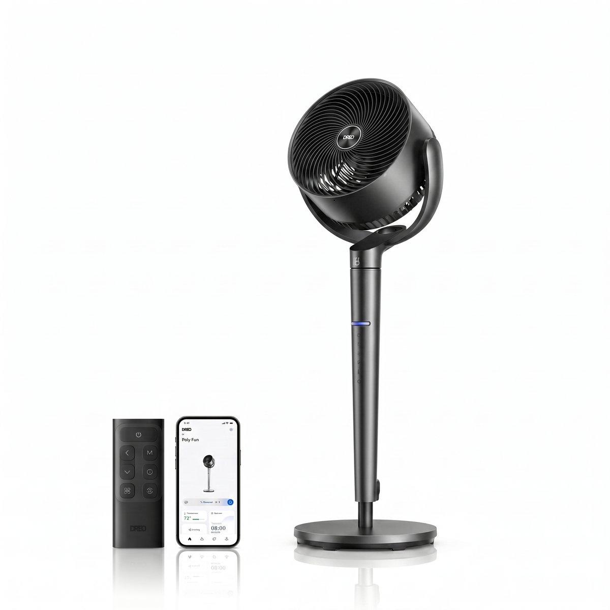 Ventilador TurboWind Wifi + IA Movimento